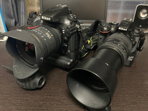 フルセット　D800とD5300 装備豪華　F1.4付