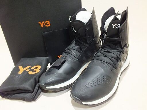 【苫小牧バナナ】⑥未使用品 adidas Y-3 PURE BOOST ZG HIGH 28.5cm BB6043 yohji yamamoto ヨウジヤマモト メンズスニーカー ブーツ 箱付き♪