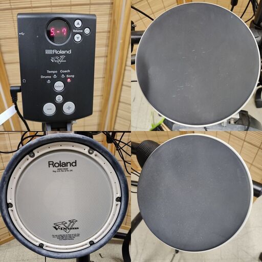 Roland 電子ドラム V-Drums Kit セット PDX-8 CY-5 TD-1 V-PAD スネア