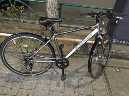 新品同様]ブリヂストン ファッション クロスバイクTB481 マットグレー