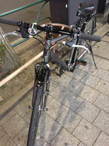 新品同様]ブリヂストン ファッション クロスバイクTB481 マットグレー