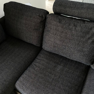 《取引決定済み》L字型ソファー　ダークグレー