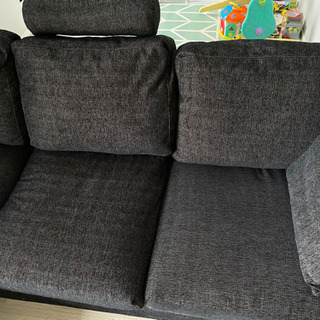 《取引決定済み》L字型ソファー　ダークグレー