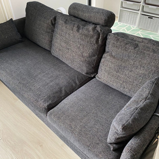 《取引決定済み》L字型ソファー　ダークグレー