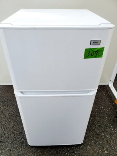 304番 Haier✨冷凍冷蔵庫✨JR-N106E‼️