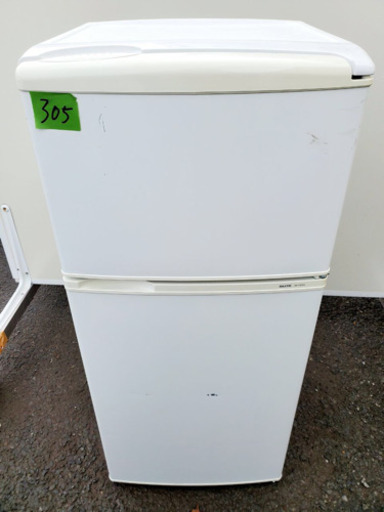 305番 SANYO✨ノンフロン直冷式冷凍冷蔵庫✨SR-YM110‼️