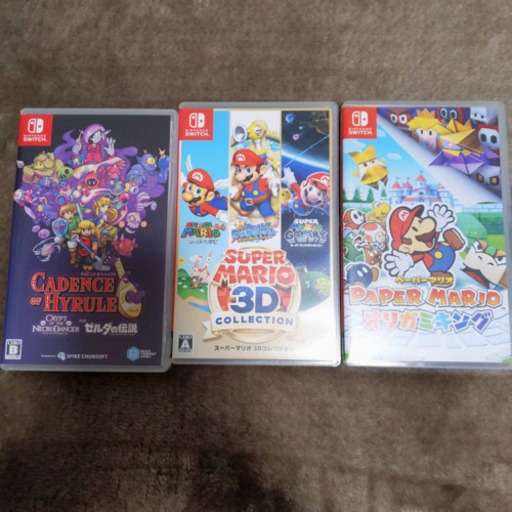 【値下げ！】ニンテンドースイッチ　ソフト3本セット