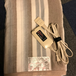 NAKAGISHI 電気かけしき兼用毛布