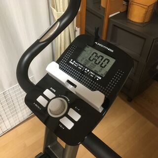 アルインコ　フィットネスバイク（AFBX4620　黒）　エアロバイク