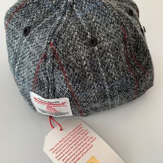 Stussy Stock Harris Tweed New Era Cap CHARCOAL