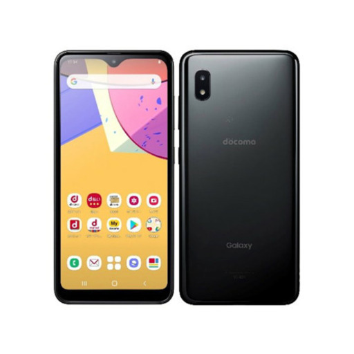 【新品・未使用】SIMフリー docomo Galaxy A21 SC-42A ブラック Black スマートフォン本体