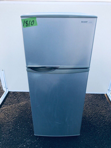 ④1810番 シャープ✨ノンフロン冷凍冷蔵庫✨SJ-H12W-S‼️