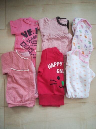 女の子冬春用服サイズ80 わこちゃん 新河岸のキッズ用品 子供服 の中古あげます 譲ります ジモティーで不用品の処分