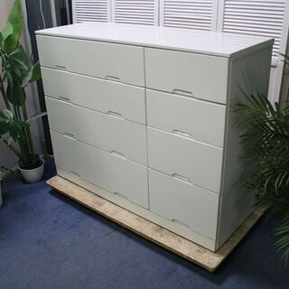 R2528) マルミツ 中古 ニトリ 木製 4段 ローチェスト 収納棚 R2528) マルミツ 中古 ニトリ 木製 4段 ローチェスト 収納棚