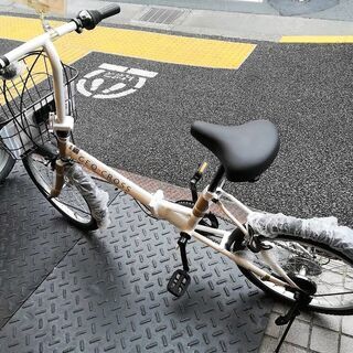 ☆特価新車! 20ｲﾝﾁ折畳み GEO*CROSS 6段変速 ﾎﾜｲﾄ♪税込!