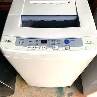 AQUA 洗濯機　2016年製