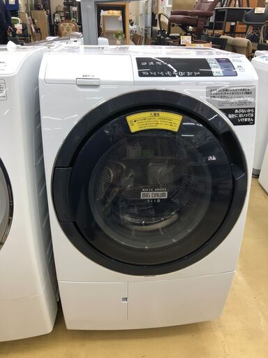 HITACHI / 日立 10kg ドラム洗濯機 2018年 BD-TS100A