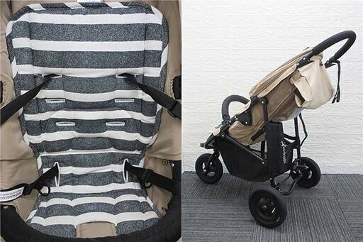 ss0485 エアバギー ココ キャメル ベージュ 3輪ベビーカー AirBuggy