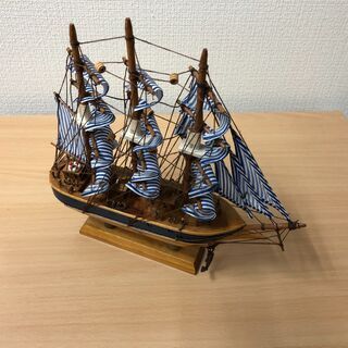 ヨットの模型