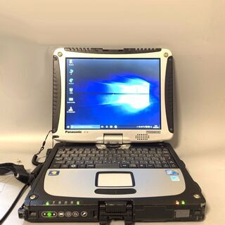 中古良品 タッチパネル搭載 10.4型 松下 Panasonic タフブック ノートパソコン CF-19RW1ADS Core i5 2GB 無線 Windows10 Office