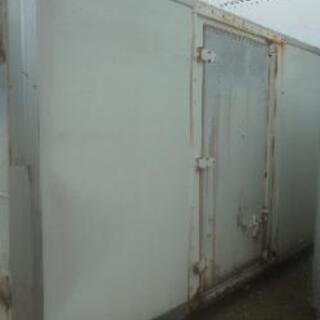横扉付き】保冷コンテナ 長さ約645cm×幅232cm×高さ250cmくらい 匝瑳市