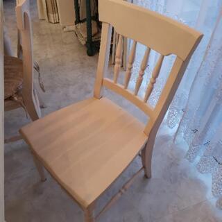 ほぼ未使用　アンティーク　ダイニングセット