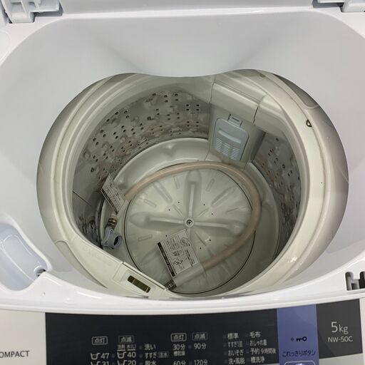 HITACHI /  ヒタチ 5.5kg洗濯機  風乾燥付 2019年 NW-50C