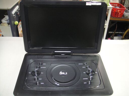 DJ.R　ポータブルＤＶＤプレーヤー　ポータブルディスクプレーヤー