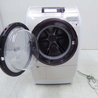 2016年式 11kg 6kg HITACHIドラム式洗濯機 BD-V9800R