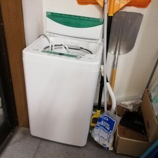 【ネット決済】5年程前に購入したハイアール製洗濯機。