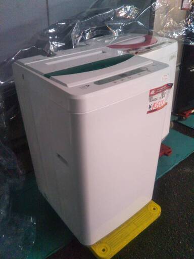 ☆中古 激安！!　ヤマダ電機 　全自動洗濯機　4.5kg　YWM-T45A1形　2015年製　KA019　￥10,500！！