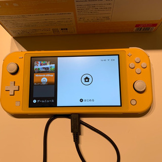 Switchライト　イエロー　使用一回のみ
