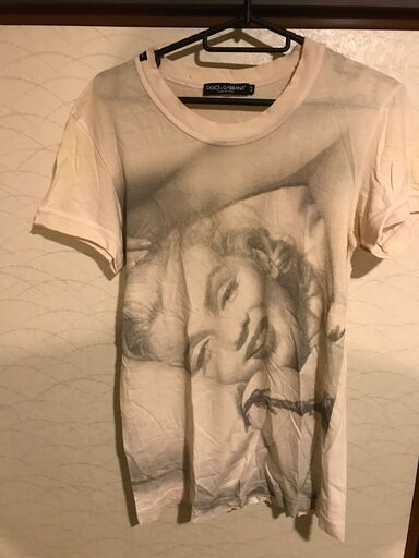 ドルチェ\u0026ガッバーナ D\u0026G ドルガバ マリリンモンロー Tシャツ 半袖 国内正規品 DOLCE\u0026GABBANA