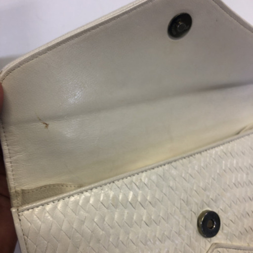 イブサンローラン メッシュクラッチバッグ 白 楽天市場】サンローラン