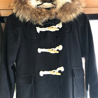 Bonica Dotファー付ダッフルコート かな 天童の車のパーツの中古あげます 譲ります ジモティーで不用品の処分