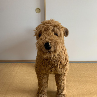 ほぼ実物大　犬のぬいぐるみ