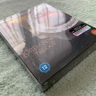  新品未開封 送料無料 【4K ULTRA HD】 ロード・オブ・ザ・リング トリロジー BOX 全3作品収録 英国版　(日本語字幕・音声有)