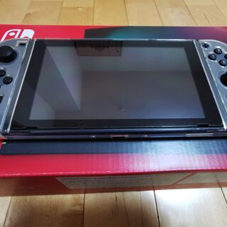 中古美品】Switch スイッチ 本体(グレー）あつまれどうぶつの森 