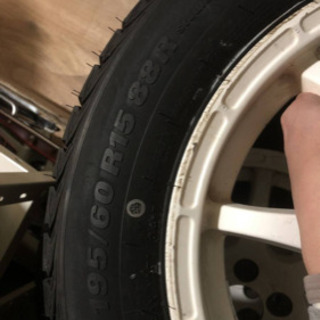 スバル、一部トヨタ系 HART COMPETITION 15インチ 15×6.5JJ +55 P.C.D100 5穴 195/60R15 クムホ スタッドレスタイヤ 4本セット