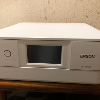 EPSON インクジェットプリンター　インクカートリッジ付き！