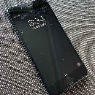 【ネット決済・配送可】iphone7Plus 黒 128GB S...