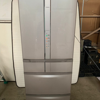 HITACHI 520L 6ドア冷凍冷蔵庫 R-SF52ZM 2010年製