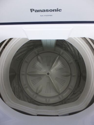 61★配送可能★【3か月保証】 6.0kg 洗濯機 パナソニック／Panasonic 2013年製 NA-F60PB6（TY-061）