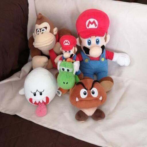 スーパーマリオと仲間たちぬいぐるみセット Anko めじろ台の家具の中古あげます 譲ります ジモティーで不用品の処分