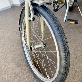 手渡し限定！荒川区　タイヤ新品！ルイガノLGS-MV1（ミニベロ）２０型