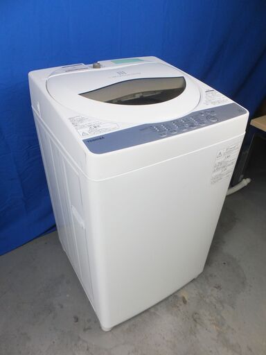 66【3か月保証】★配送可能★ 東芝 / TOSHIBA 2017年製 洗濯機 5.0kg AW-5G6（TY-066）