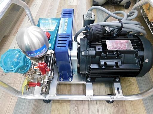 未使用 丸山製作所 モーターセット動噴 MS315MC-1 50Hz 三相200V 噴霧器