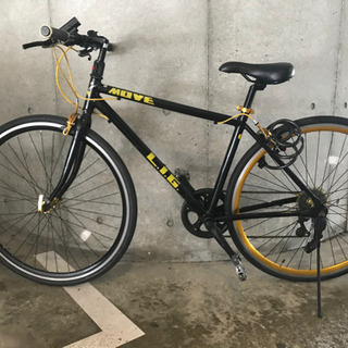 2月11日まで【オフシーズン狙い目】クロスバイク 700C スタンド 軽量アルミ製 シマノ7段  LIG MOVE 2月11日まで【オフシーズン狙い目】クロスバイク 700C スタンド 軽量