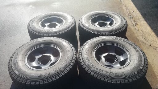 ランクル80 285/75R16 スタッドレスタイヤ 4本セット