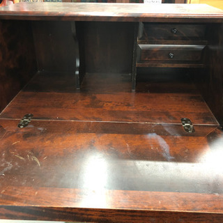 日本家具メーカーの真骨頂 北海道民芸家具 ライティング机 【一生物！】 売れ筋